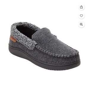 Dearfoams Men's Memory Foam Slipper
